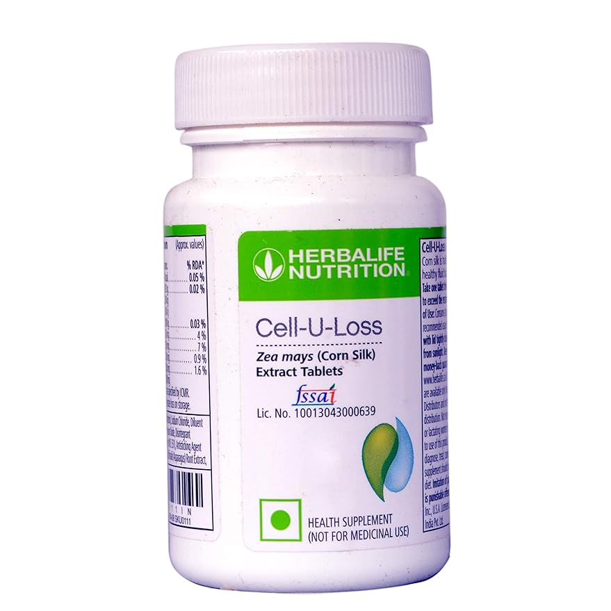 Herbalife Cell-U-Loss Corn Silk Extract Health Supplment,Pack of 1 X 90 Tablets