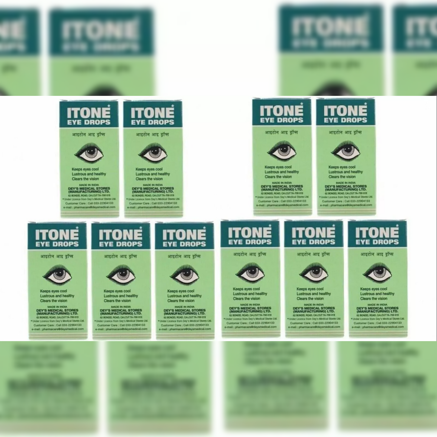Itone Eye Drops 10ml X Pack of 10