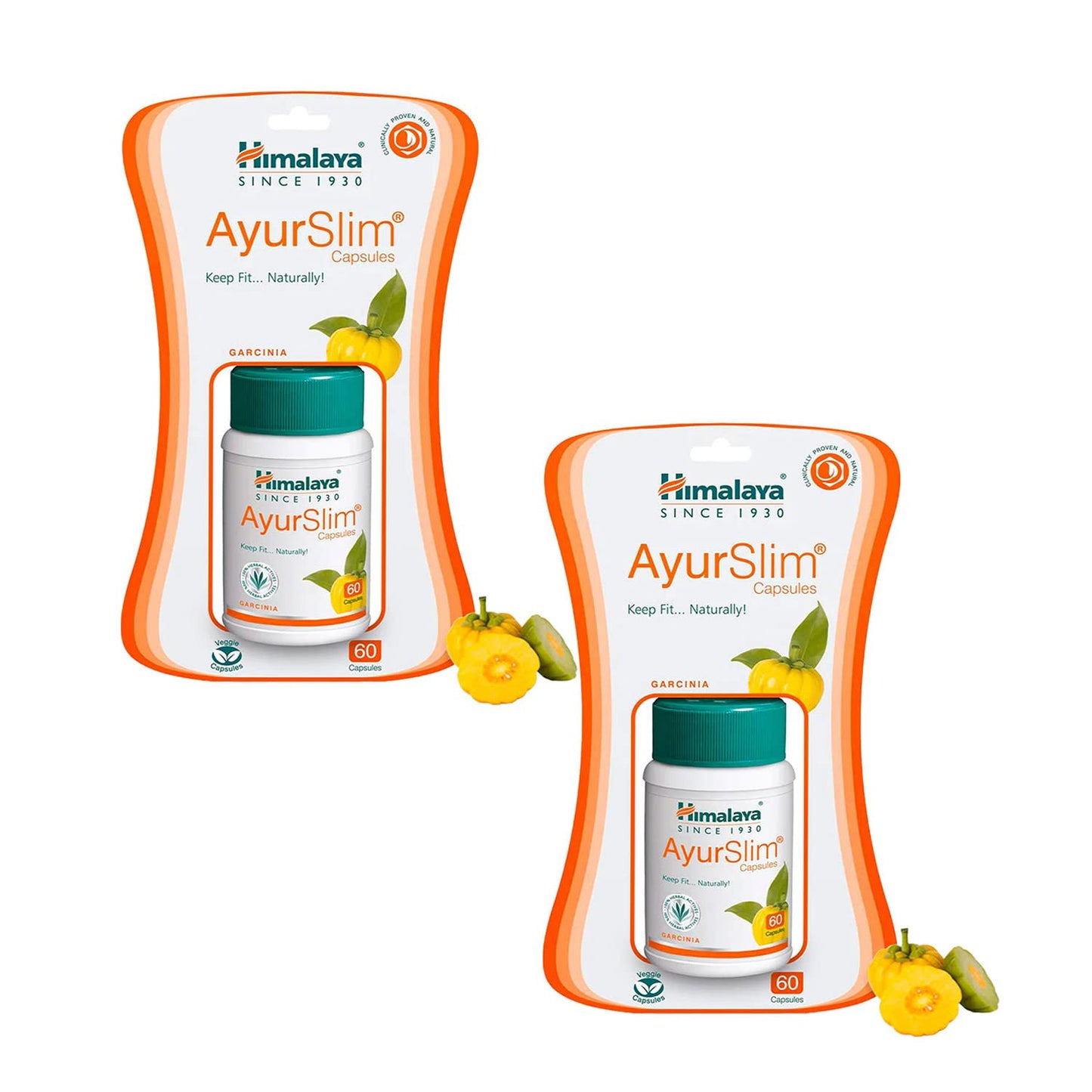 Himalaya Wellness AyurSlim Capsules - (Weight Management) Pack of 2 X 60 Tablets